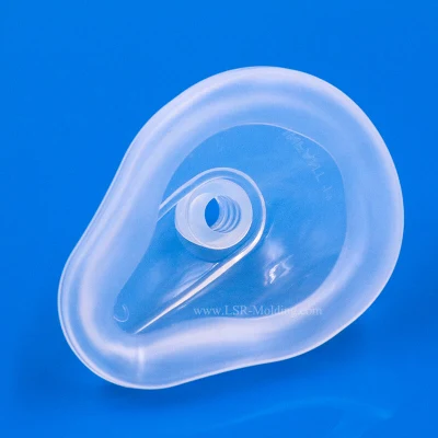 Maschera di rianimazione in silicone portatile per neonati mediante stampo per iniezione di silicone liquido